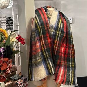 Vintage Hudson’s bay mohair wrap  Scarf